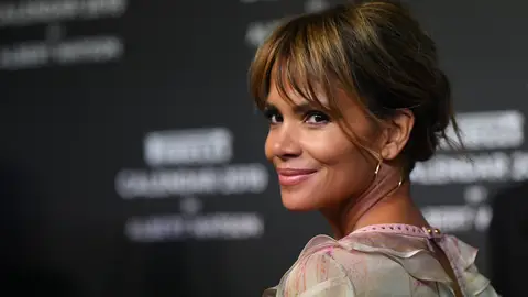 MILAN, ITALY - DECEMBER 05:  Halle Berry walks the red carpet ahead of the 2019 Pirelli Calendar launch gala at HangarBicocca on December 5, 2018 in Milan, Italy.  (Photo by Jacopo Raule/Getty Images)