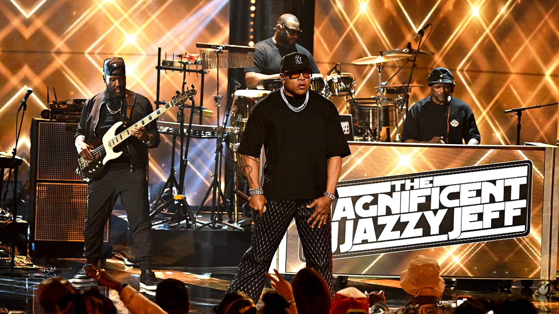 LL Cool J performing at the 2023 BET Hip Hop Awards.