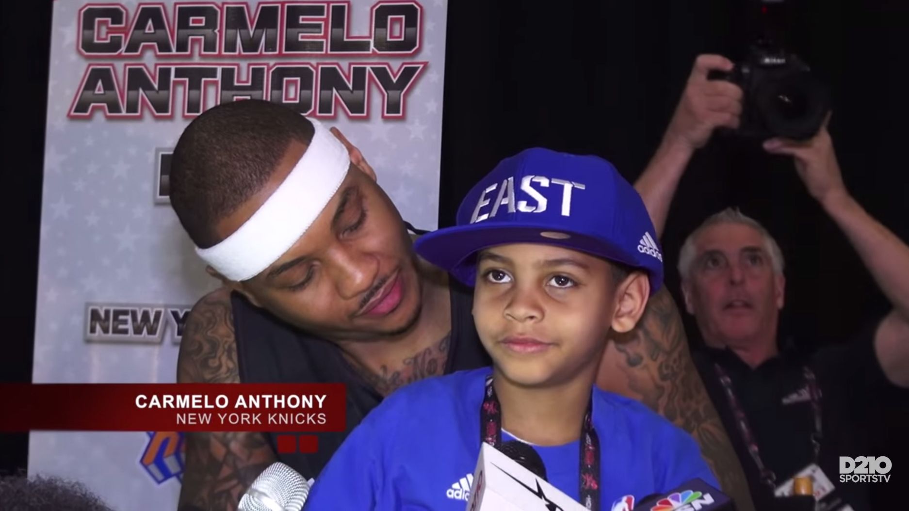 Carmelo Anthony's Son, Kiyan - Image 8 From When NBA Stars' Kids Take ...