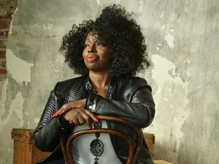 Angie Stone&nbsp; - The lovely Angie Stone has soul in her bones. Wonder what new riffs she'll expose us to during the cypher as she adds her vocal smoke.(Photo: Zev Schmitz/BET)&nbsp;