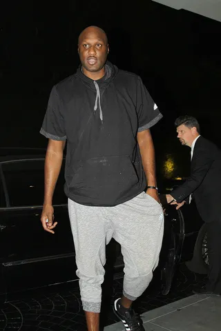 Lamar Odom - Lamar Odom looks healthy during an evening out in Los Angeles.&nbsp;(Photo: TAO, PacificCoastNews)