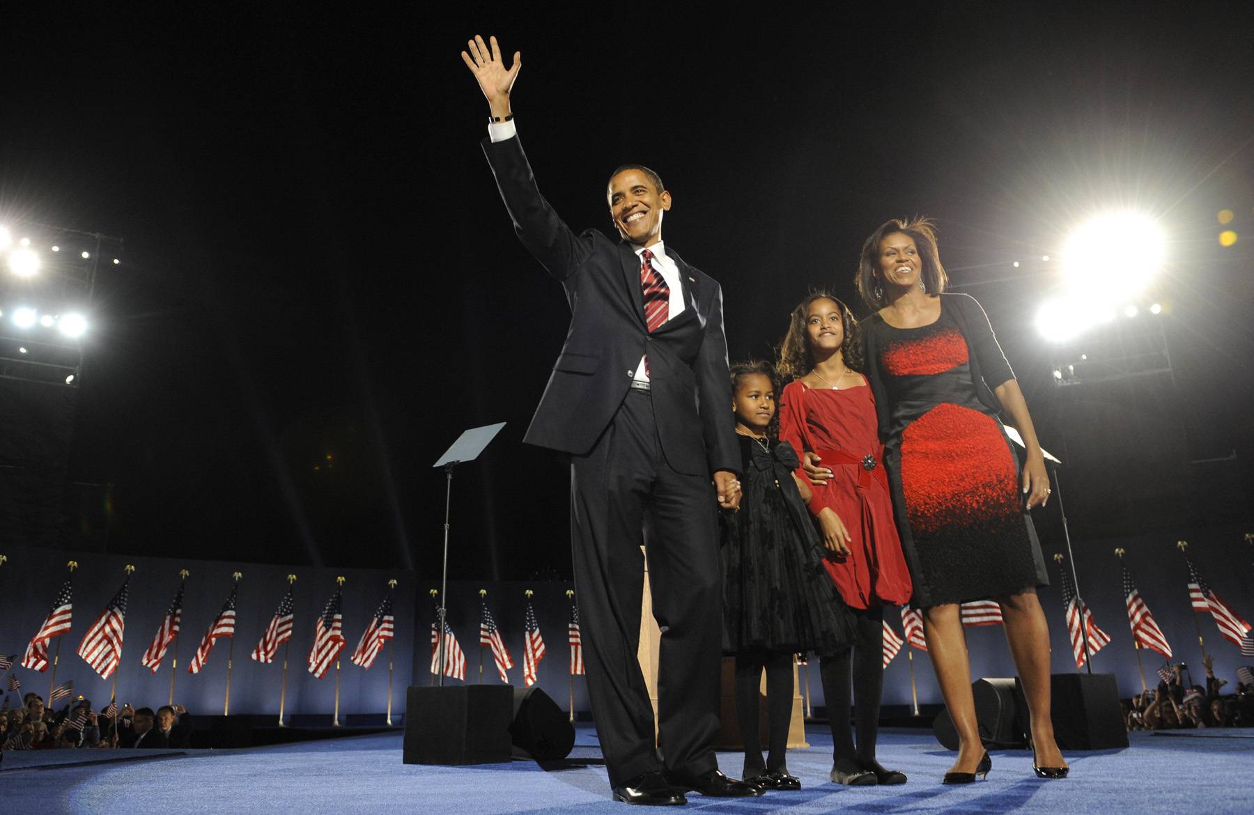 Barack Obama elected first Black president of the United States 