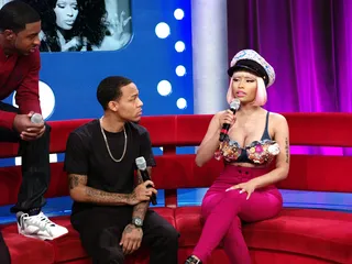 Top Of Her Game - Nicki Minaj at 106 &amp; Park, November 19, 2012. (Photo: John Ricard / BET)
