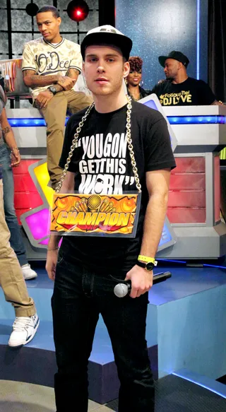 The Champ - Styles P visits 106 &amp; Park. November 15, 2012 (Photo: Randy Smith/BET)