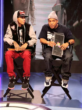 Bring It - Styles P visits 106 &amp; Park. November 15, 2012 (Photo: Randy Smith/BET)