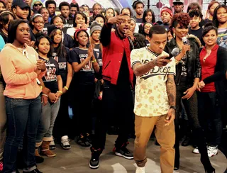 Hey You - Styles P visits 106 &amp; Park. November 15, 2012 (Photo: Randy Smith/BET)