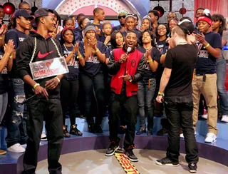 Line Up - Styles P visits 106 &amp; Park. November 15, 2012 (Photo: Randy Smith/BET)