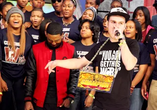 The Champ - Styles P visits 106 &amp; Park. November 15, 2012 (Photo: Randy Smith/BET)