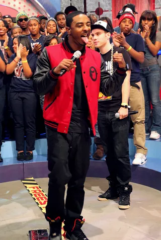 Bossed Up - Styles P visits 106 &amp; Park. November 15, 2012 (Photo: Randy Smith/BET)