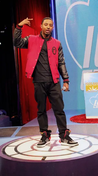 Whoa - Styles P visits 106 &amp; Park. November 15, 2012 (Photo: Randy Smith/BET)