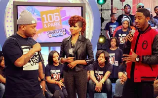 On the Set - Styles P visits 106 &amp; Park. November 15, 2012 (Photo: Randy Smith/BET)