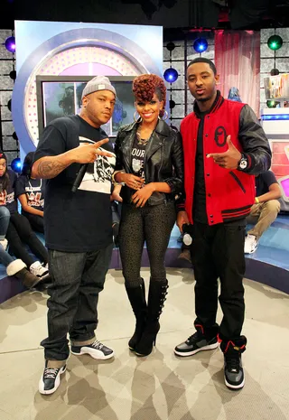 Keep It Real - Styles P visits 106 &amp; Park. November 15, 2012 (Photo: Randy Smith/BET)