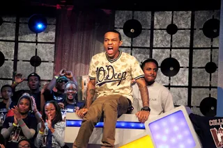 Sit Up - Styles P visits 106 &amp; Park. November 15, 2012 (Photo: Randy Smith/BET)