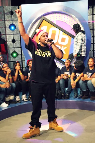 Get 'Em High - Styles P visits 106 &amp; Park. November 15, 2012 (Photo: Randy Smith/BET)