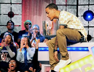 Bow Wow - Styles P visits 106 &amp; Park. November 15, 2012 (Photo: Randy Smith/BET)