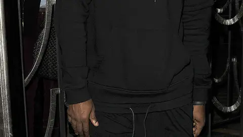 Kanye West Out and About London England