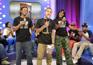Can You Boogie? - 106 &amp; Park, November 13, 2012. (Photo: John Ricard / BET)