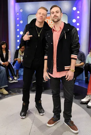 10. Their Visuals Are Awesome - In an age where music videos are less art and more necessity, Macklemore and Ryan Lewis have managed to keep the art in the process. Gotta appreciate them for being thoughtful.  (Photo: John Ricard / BET).