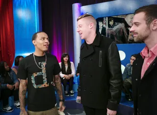 Commercial Break - 106 &amp; Park, November 13, 2012. (Photo: John Ricard / BET)