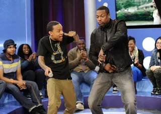 Dance Off! - 106 &amp; Park, November 13, 2012. (Photo: John Ricard / BET)