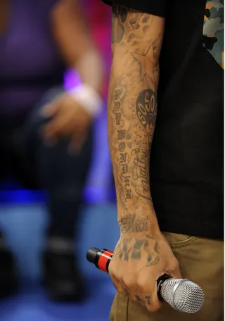 Tatted Up - 106 &amp; Park, November 13, 2012. (Photo: John Ricard / BET)