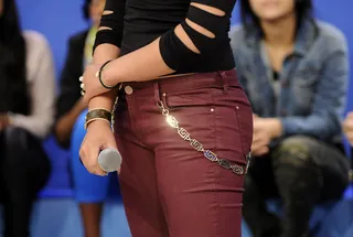 Oxblood and Chains - &nbsp;106 &amp; Park, November 13, 2012. (Photo: John Ricard / BET)