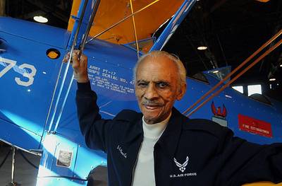 Herbert Carter&nbsp; - Tuskegee Airman pilot Herbert Carter died Nov. 8 in Opelika, Alabama. He was 95.&nbsp;(Photo: DAVID BUNDY/AP)