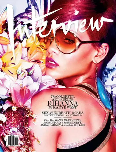 Interview, December 2010 - We love when Rihanna returns to her glamorous side from time to time.&nbsp;  (Photo: Interview Magazine)