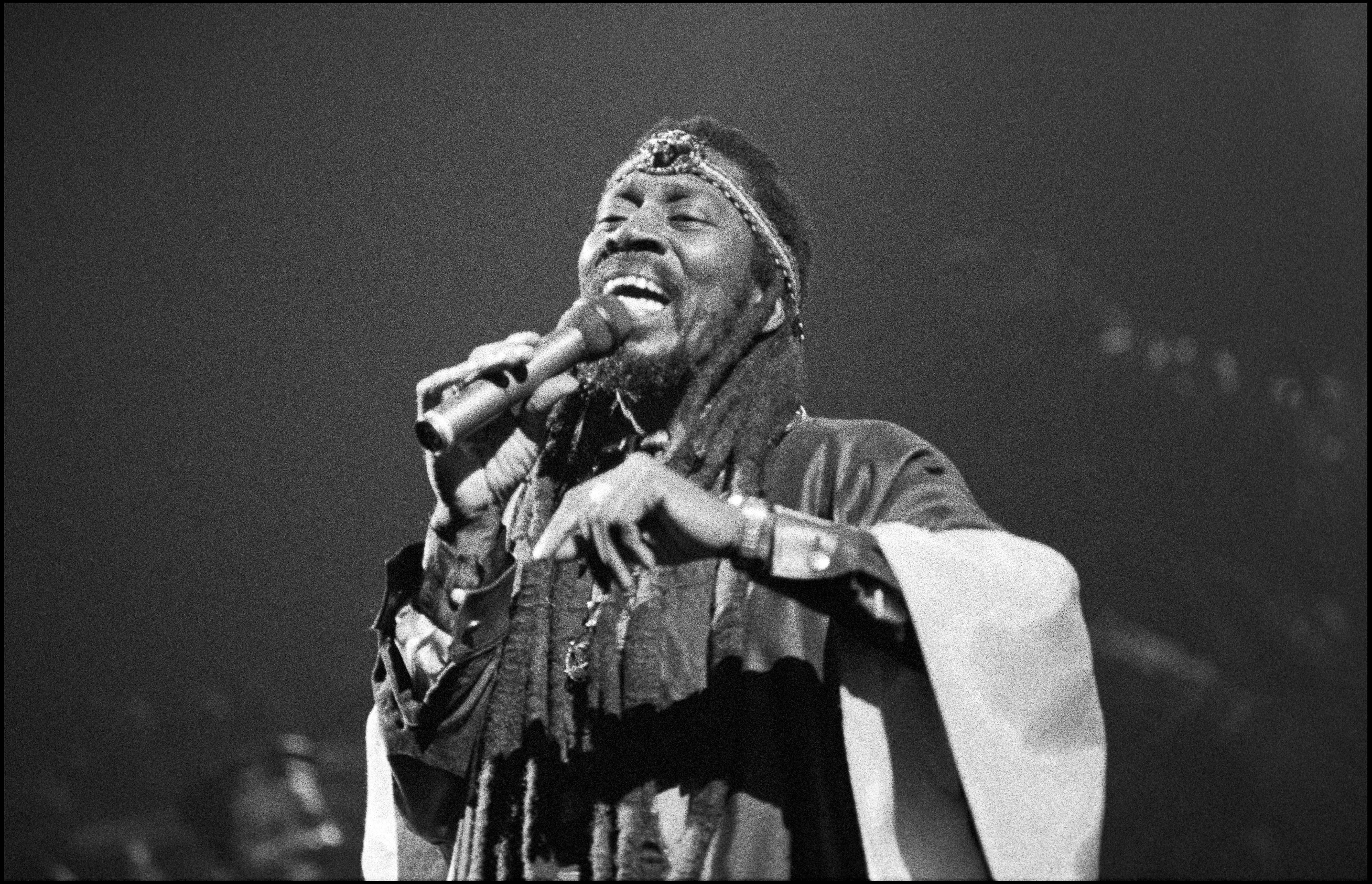 Bunny Wailer performing at The Academy, London, UK on 27 June 1990