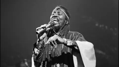 Bunny Wailer performing at The Academy, London, UK on 27 June 1990