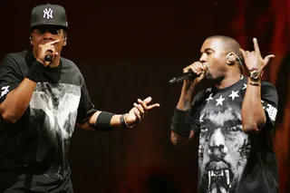 Is WTT II Still On? - Besides Jay missing 'Ye's wedding, hints that their relationship has soured resurfaced on June 7 when Kanye omitted Jay's name from songs he performed at the X Games in Austin, Texas. But what about Watch the Throne II? It was all good just a few years ago, when the duo had people from New York to France rapping along to "N---s in Paris." Hov even mentioned&nbsp;that he and Kanye have spoken about a WTT sequel.&nbsp;Is the unspoken tension in the air real, or can fans still look forward to another classic collabo from the two hip hop greats?(Photo: Jason Squires/WireImage)