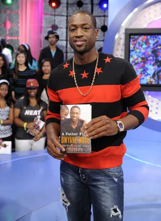Cop This - Dwyane Wade at 106 &amp; Park, September 6, 2012. (Photo: John Ricard / BET).  &nbsp;