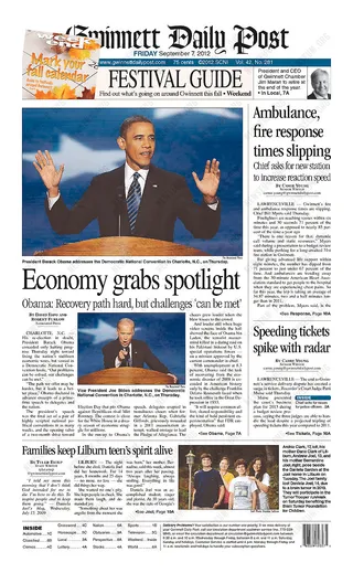 Gwinnett Daily Post - (Photo: Newseum.com)