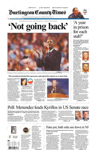 Burlington County Times - (Photo: Newseum.com)