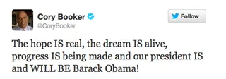 Cory Booker - (Photo: Twitter)