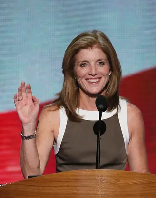 Caroline Kennedy - Caroline Kennedy is the daughter of late President John F. Kennedy and followed in her his footsteps taking an active role in civil rights and politics. She is on the national board of directors for the NAACP Legal Defense and Educational Fund and is the current U.S. ambassador to Japan.(Photo: Alex Wong/Getty Images)
