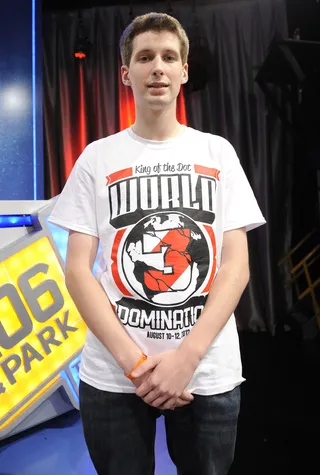 Im Winning - Freestyle Friday competitor Charron from Ottowa, CA at 106 &amp; Park, September 7, 2012. (Photo: John Ricard / BET).