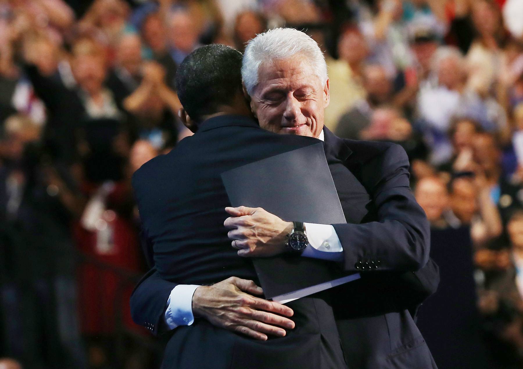 Bill Clinton, Barack Obama, Democratic National Convention