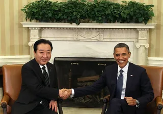 Friend: Japan - It seems North Korea’s “bad behavior” helped bring the U.S. and Japan closer together. Japanese Prime Minister told President Obama that the Japan-U.S. alliance &quot;has reached new heights&quot; in an April 2012 meeting.&nbsp;(Photo: Mark Wilson/Getty Images)