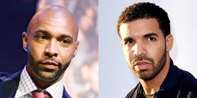Budden and the Case of the Solo Beef - Joe Budden is out here shadowboxing until Drake gets &quot;charged up&quot; again. C'mon, Drizzy! This is a real rap battle invite!(Photos from left: Brian Ach/Getty Images for Vh1, Kevin Winter/Getty Images)