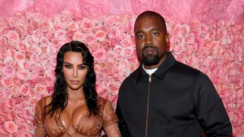 Kardashian West and Kanye West attend The 2019 Met Gala Celebrating Camp: Notes on Fashion at Metropolitan Museum of Art on May 06, 2019 in New York City. 