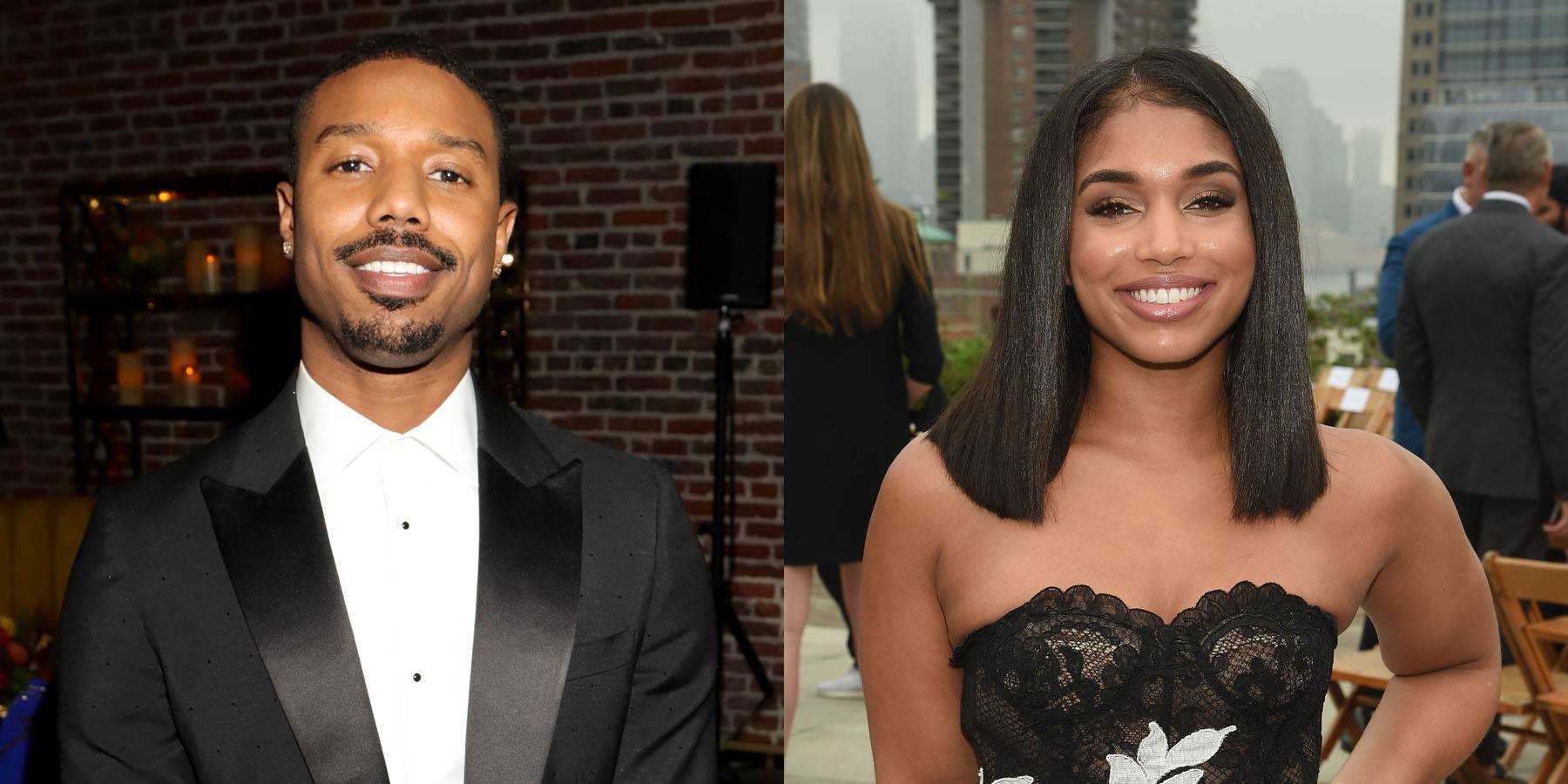 Michael B. Jordan and Lori Harvey on BET Buzz 2021