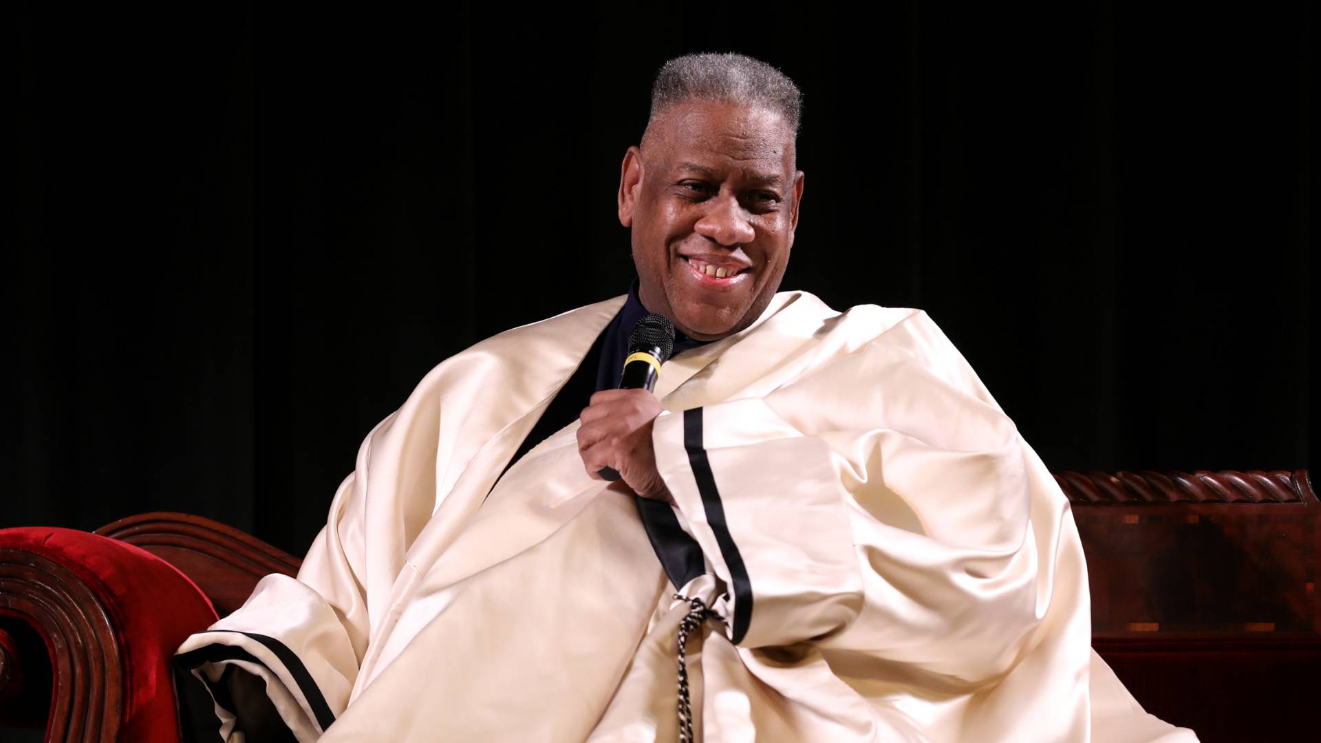 Andre Leon Talley speaks during 'The Gospel According to Andr' Q&A during the 21st SCAD Savannah Film Festival on November 2, 2018 in Savannah, Georgia. 