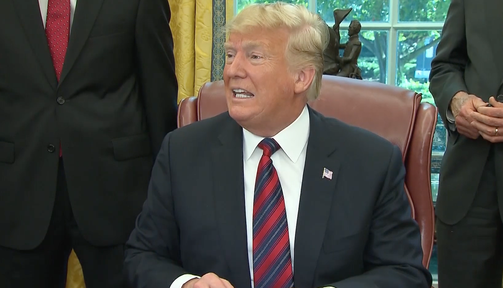 Trump Retracts Claim Migrant Caravan Is Made Of 'MS-13,' 'Middle Easterns' on BET News 2018.