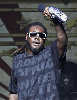 'Bartender' – T-Pain Featuring Akon - You know you're a skilled person when you can write a love song to literally any hourly paid job. “Bartender” became T-Pain’s fourth consecutive Top Ten hit in 2007.(Photo: Kevin Winter/Getty Images)