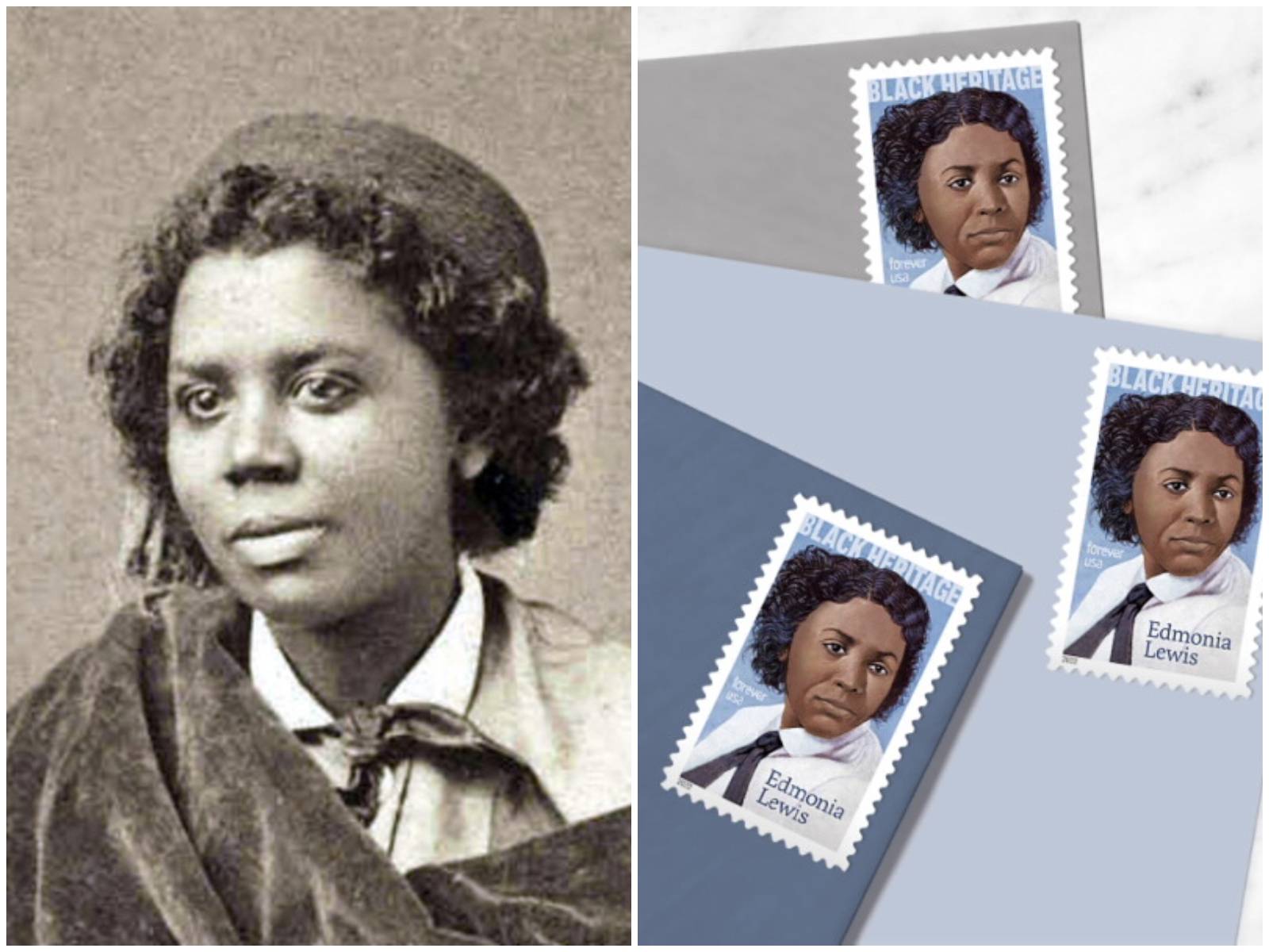 Edmonia Lewis, A LittleKnown Artist, Is Getting Her Own Postal Stamp News BET