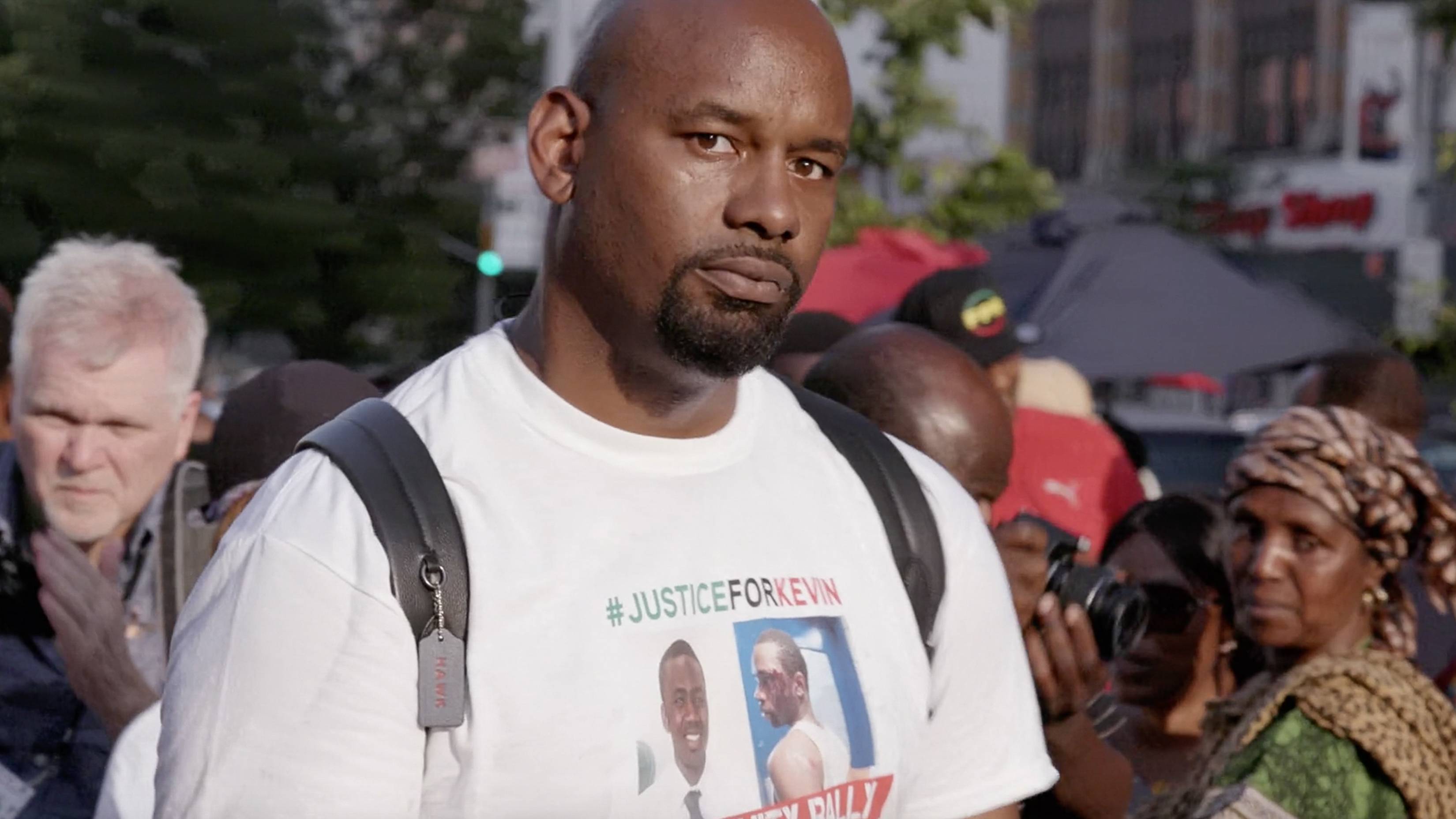 Hawk at the Rally for Kevin on Copwatch America 2019.