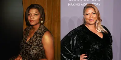 Queen Latifah - Queen Latifah went through breast reduction surgery, but not for cosmetic reasons. The mogul decided to reduce her cup size in 2003 due to back and shoulder pain. The talk show host did express some regret in 2007: &quot;I miss 'em. I definitely miss 'em 'cause it's part of your body so you're used to it all your life.&quot;(Photos from left: Tomas/IMAGES/Getty Images, Bennett Raglin/Getty Images)