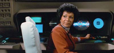 Nichols in “Star Trek II: The Wrath of Khan” 