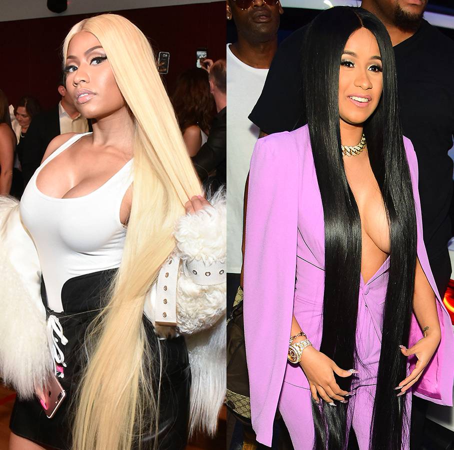 Cardi B's Hairstylist Just Shaded Nicki Minaj's VMAs Ponytails – And Her  Hairstylist Clapped Back, News